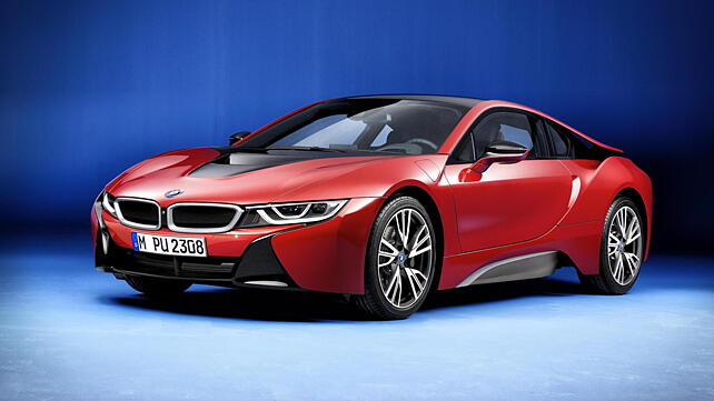 BMW i8 Protonic Red Edition unveiled at Geneva Motor Show 2016