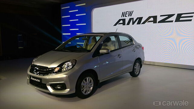 Honda Amaze facelift launched for Rs 5.29 lakh
