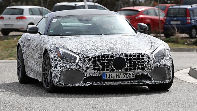 High performance version of Mercedes-Benz AMG GT spotted testing