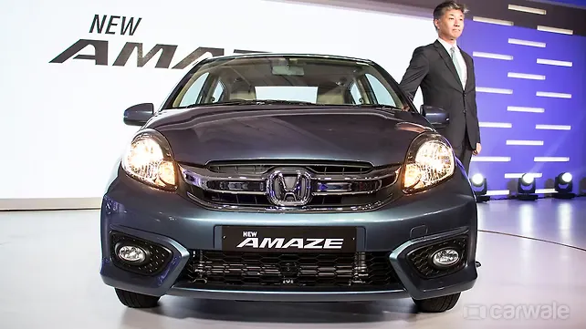 Honda Amaze facelift picture gallery Honda Amaze facelift picture gallery
