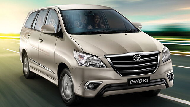 Toyota Innova ZX and VX variants out of stock - CarWale