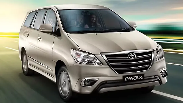 Toyota Innova ZX and VX variants out of stock Toyota Innova ZX and VX variants out of stock
