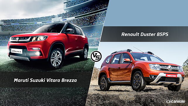 Spec Comparison: Maruti Suzuki Vitara Brezza Vs Renault Duster 85PS