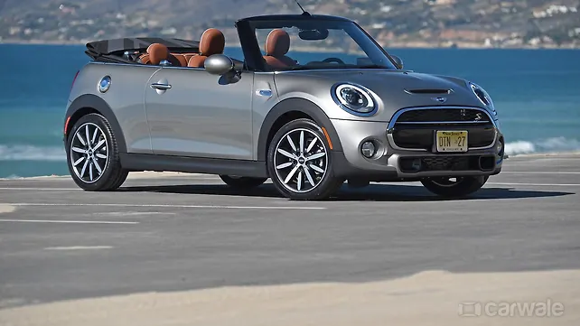 Mini Cooper Convertible launched at Rs 34.90 lakh in India Mini Cooper Convertible launched at Rs 34.90 lakh in India