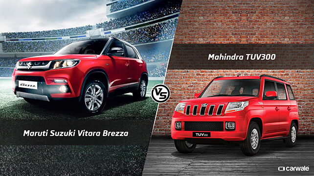 Spec comparison: Maruti Suzuki Vitara Brezza Vs Mahindra TUV300