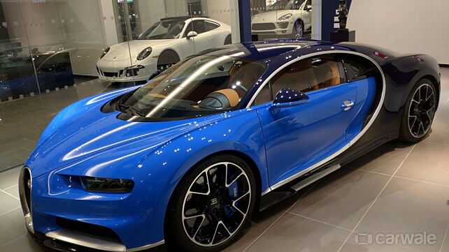 Bugatti Chiron showcased in New York ahead of US launch