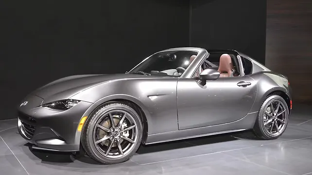 Mazda unveils hard-top MX-5 at 2016 New York Motor Show Mazda unveils hard-top MX-5 at 2016 New York Motor Show