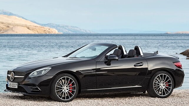 Mercedes-AMG SLC 43 imported to India for homologation