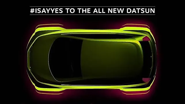 Datsun to unveil all-new hatchback on April 14 Datsun to unveil all-new hatchback on April 14