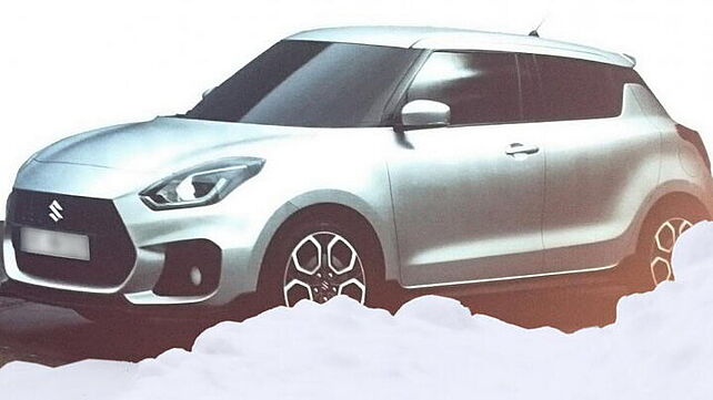 Next-gen Maruti Suzuki Swift camouflaged images surface