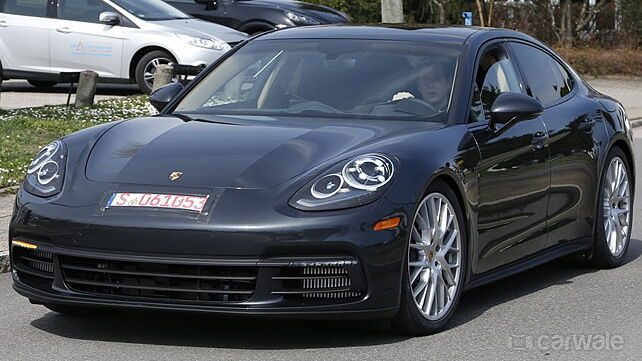 Porsche's next-gen Panamera V6 and Turbo spotted on test