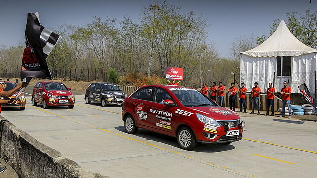 Tata Motors set new endurance records with Tiago, Zest and Bolt