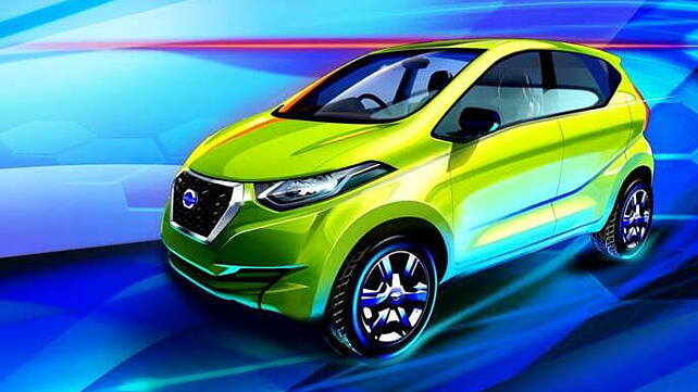 Redi-GO sketches released by Datsun before unveil