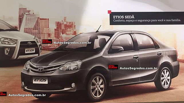 Toyota Etios facelift leaked through images