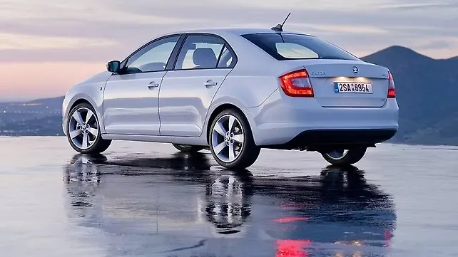 Skoda Rapid facelift might be launched in August this year Skoda Rapid facelift might be launched in August this year