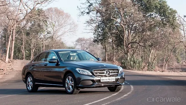 Mercedes-Benz C-Class [2014-2018] Right Front Three Quarter