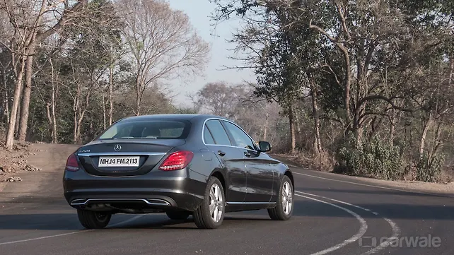 Mercedes-Benz C-Class [2014-2018] Right Rear Three Quarter