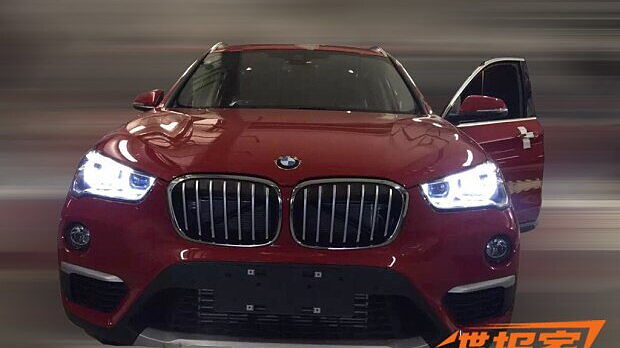 BMW X1 long wheelbase model spied