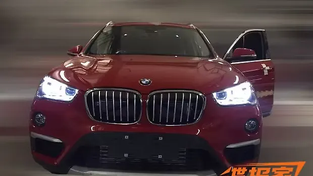 BMW X1 long wheelbase model spied BMW X1 long wheelbase model spied