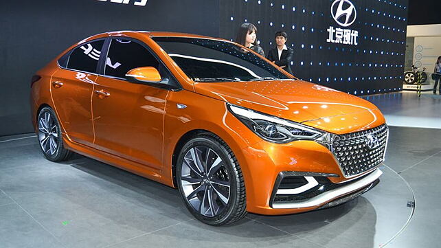 Next-gen Hyundai Verna previewed through new concept at Beijing Motor Show