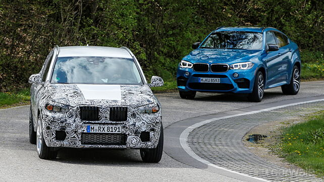 BMW X3 M spotted on test