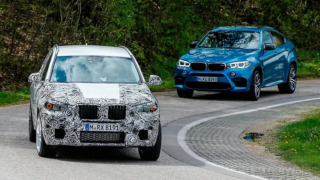 BMW X3 M spotted on test BMW X3 M spotted on test