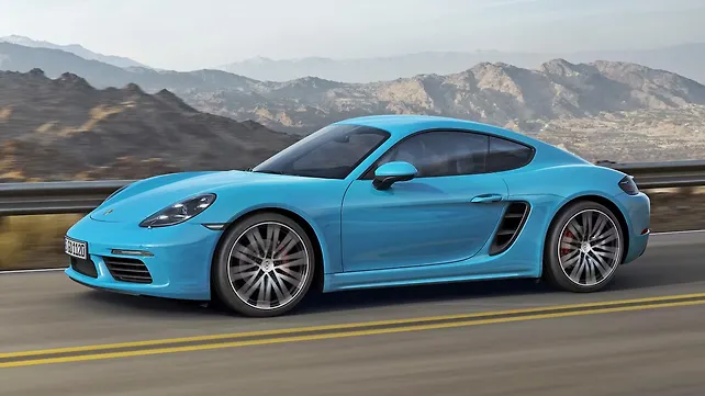 Porsche reveals 718 Cayman in Beijing Porsche reveals 718 Cayman in Beijing