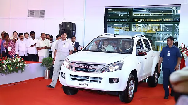 Isuzu starts D-Max V-Cross production in India Isuzu starts D-Max V-Cross production in India
