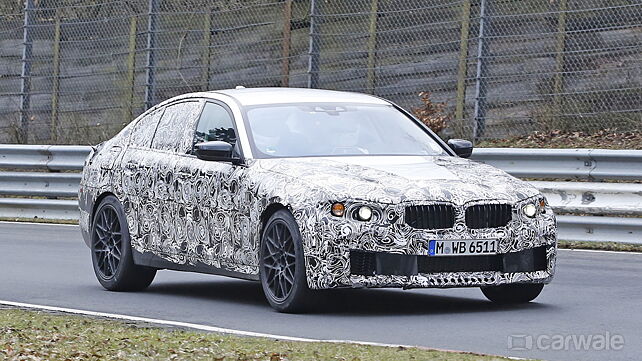 Next-gen BMW M5 spotted on test
