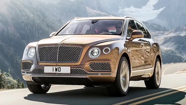 Bentley Bentayga Speed in the works Bentley Bentayga Speed in the works
