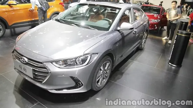 All-new Hyundai Elantra shown at Beijing Motor Show All-new Hyundai Elantra shown at Beijing Motor Show