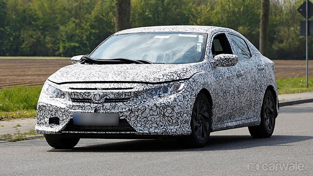 2017 Honda Civic spotted on test