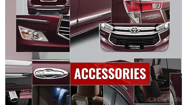 Top 5 accessories for the Toyota Innova Crysta Top 5 accessories for the Toyota Innova Crysta