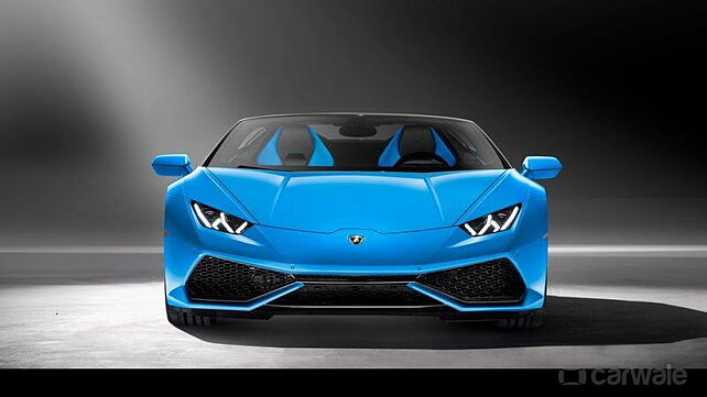 Lamborghini to launch the Huracan Spyder tomorrow