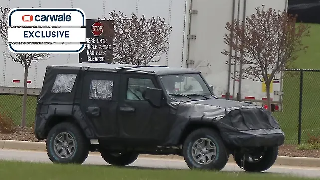 2018 Jeep Wrangler spied testing 2018 Jeep Wrangler spied testing