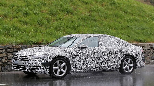 Audi A8 fourth-generation test mule spotted