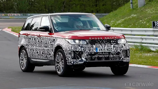 Range Rover Sport facelift spotted on test Range Rover Sport facelift spotted on test