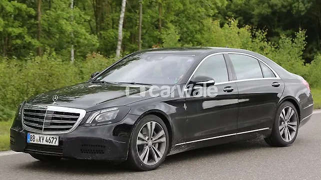 Mercedes-Benz S-Class facelift spied on test Mercedes-Benz S-Class facelift spied on test