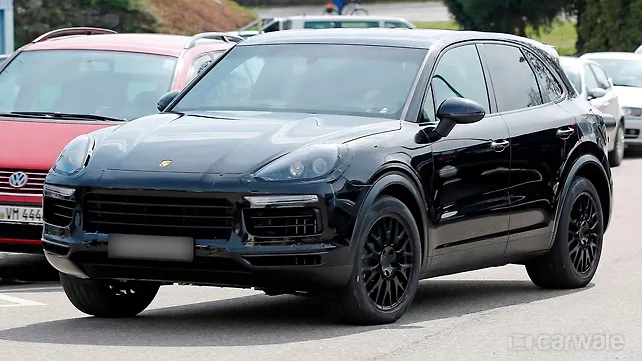 2018 Porsche Cayenne spotted on test 2018 Porsche Cayenne spotted on test