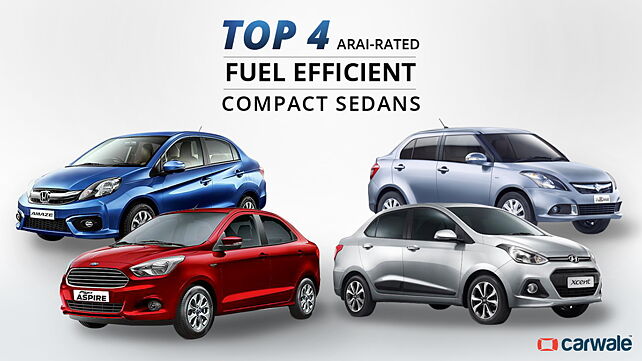 Top 4 most fuel efficient compact sedans revealed