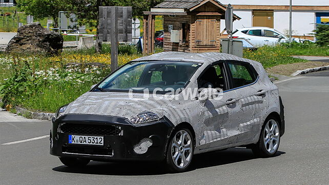 2018 Ford Fiesta spotted testing