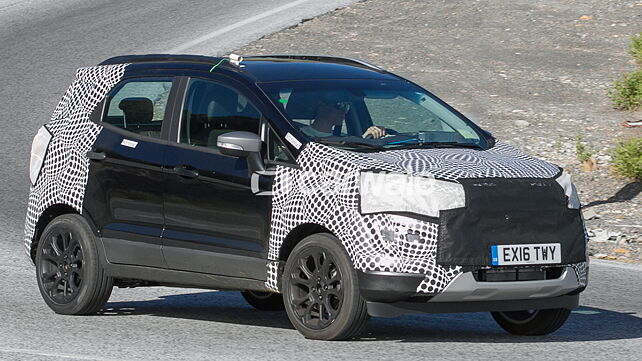 2017 Ford Ecosport spied