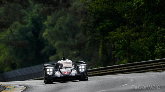 Neel Jani drives the Porsche 919 Hybrid to victory at Le Mans