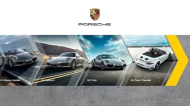 Facelifted Porsche 911 line-up for India revealed Facelifted Porsche 911 line-up for India revealed