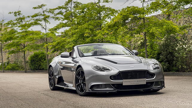 Q by Aston Martin unveils the open-top Vantage GT12 Roadster