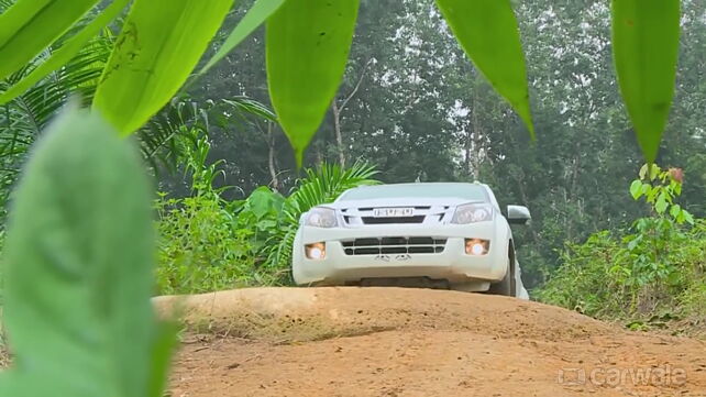 Isuzu D-Max V-Cross off-road experience organised for India 4X4 Week 2016