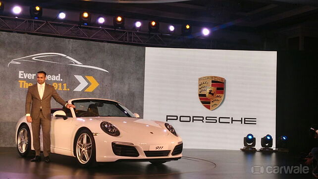 The new Porsche 911 drives in at Rs 1.42 crore