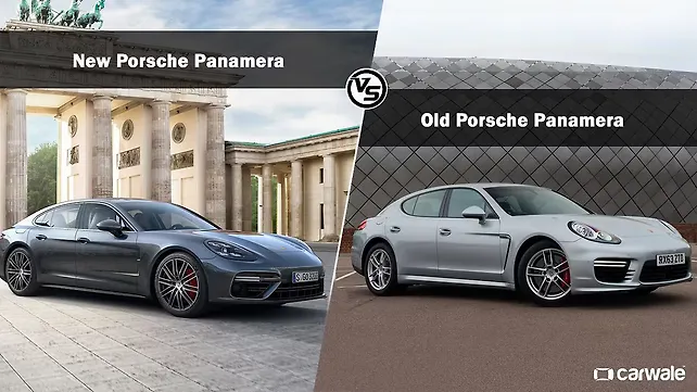 Photo Comparison: New Porsche Panamera vs Old Porsche Panamera Photo Comparison: New Porsche Panamera vs Old Porsche Panamera