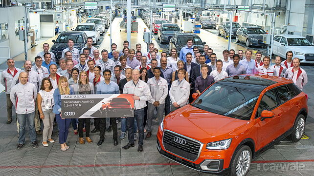 Audi begins production of the Q2 in Germany