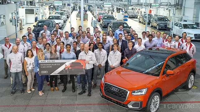 Audi begins production of the Q2 in Germany Audi begins production of the Q2 in Germany
